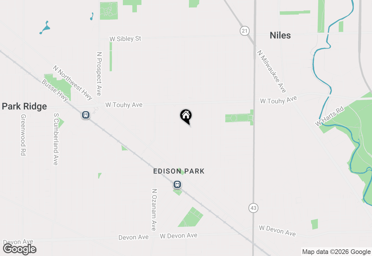 Map of 7028 N Oriole Avenue, Chicago, IL 60631