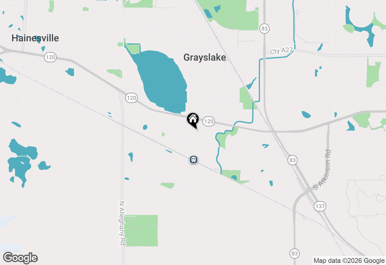 Map of 349 S Lake Street, Grayslake, IL 60030
