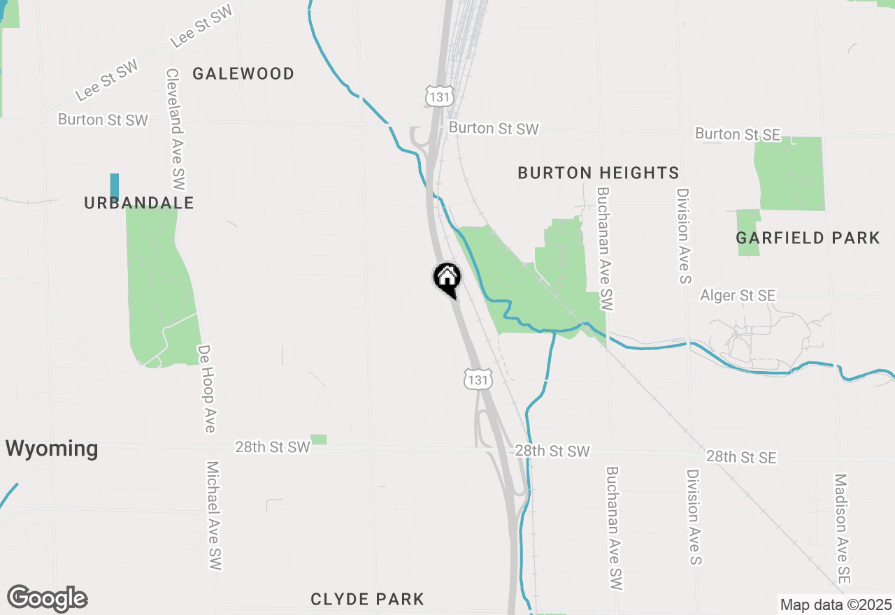 Map of 2455 Noel Avenue Sw, Wyoming, MI 49509