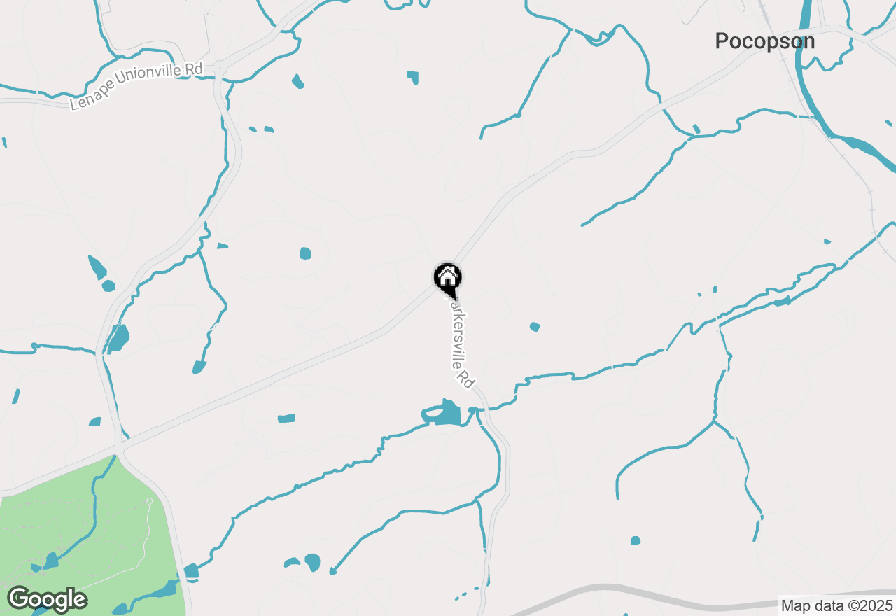 Map of 1217 Parkerville Road, Kennett Square, PA 19348