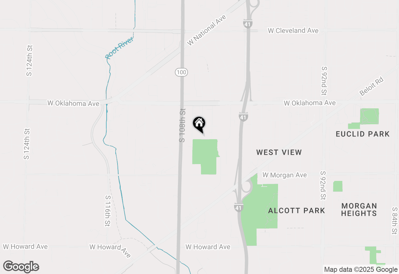 Map of 3247 S 106th St, West Allis, WI 53227