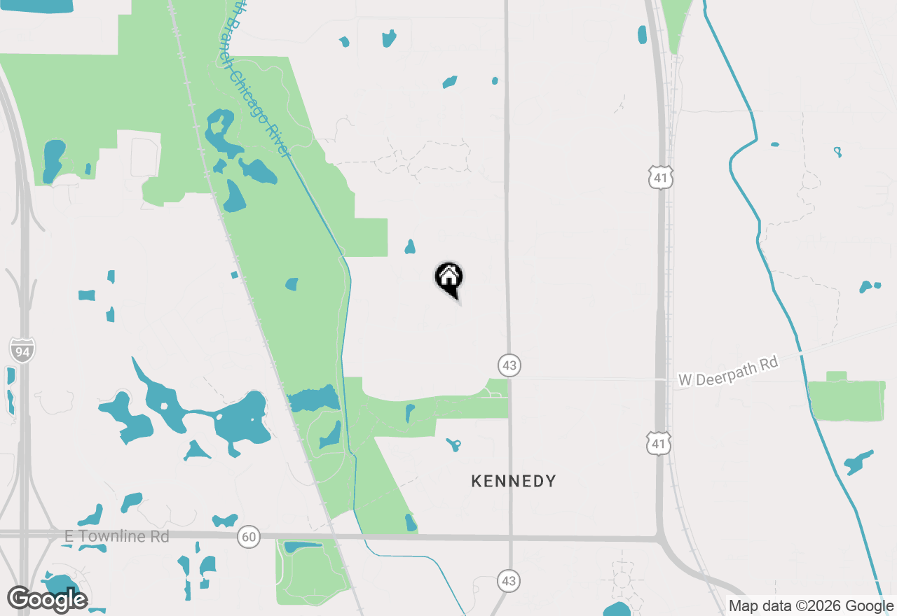 Map of 570 Hathaway Circle, Lake Forest, IL 60045