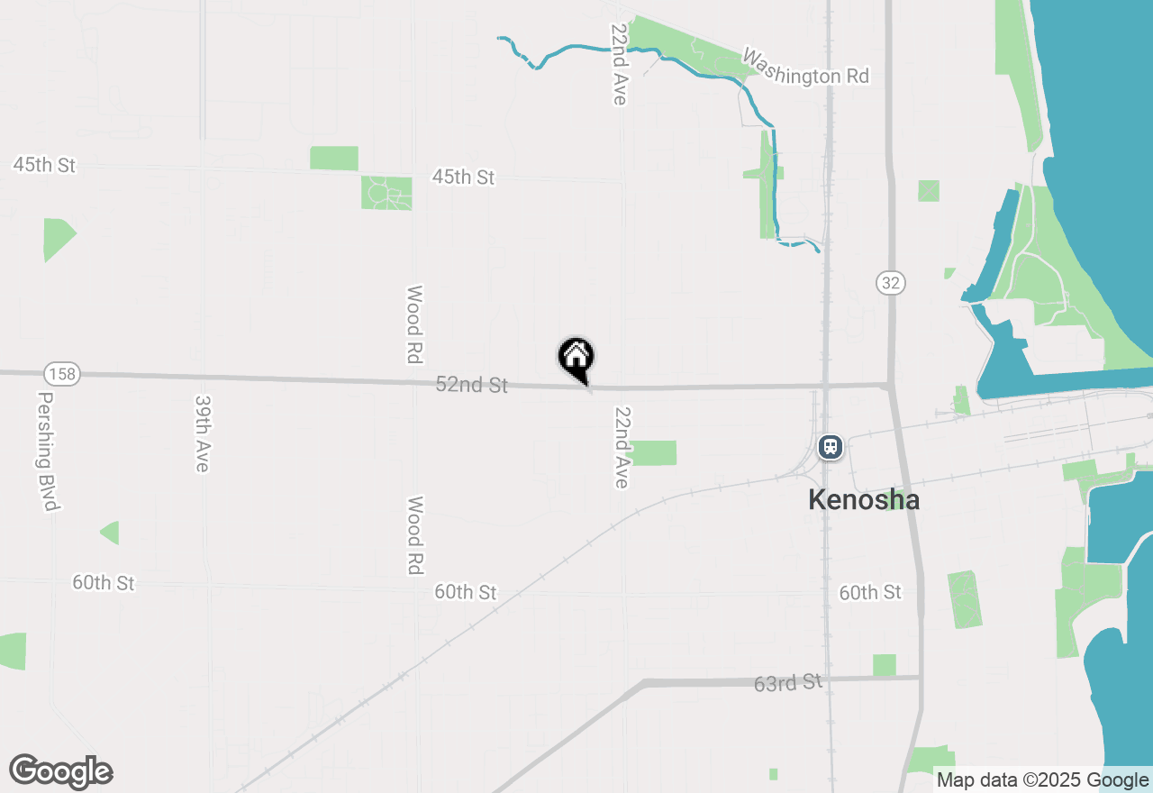 Map of 2325 52nd St, Kenosha, WI 53140