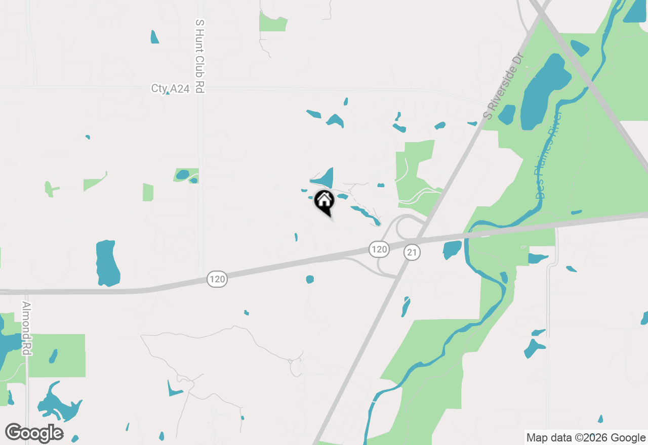 Map of 920 Vose Drive #304, Gurnee, IL 60031