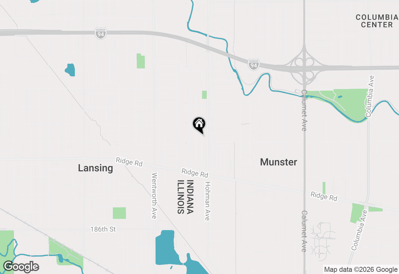 Map of 8039 Forest Avenue, Munster, IN 46321