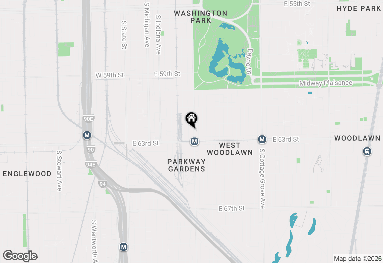 Map of 6222 S King Drive, Chicago, IL 60637