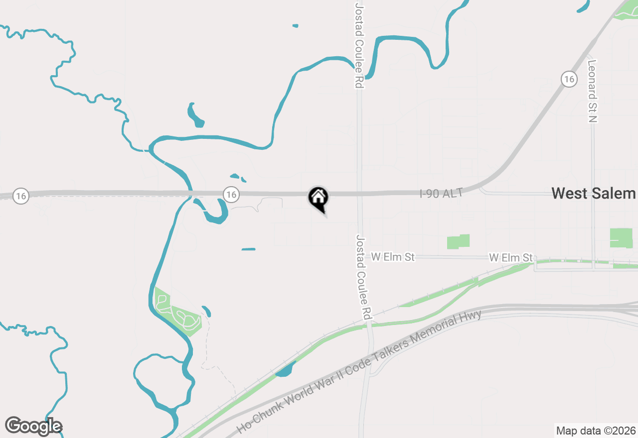 Map of 1464 Waterloo Ave, West Salem, WI 54669