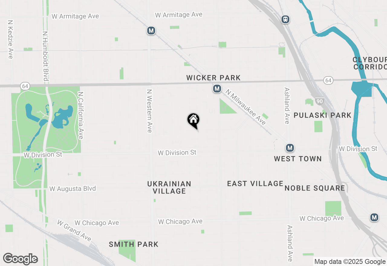 Map of 2130 W Potomac Avenue, Chicago, IL 60622
