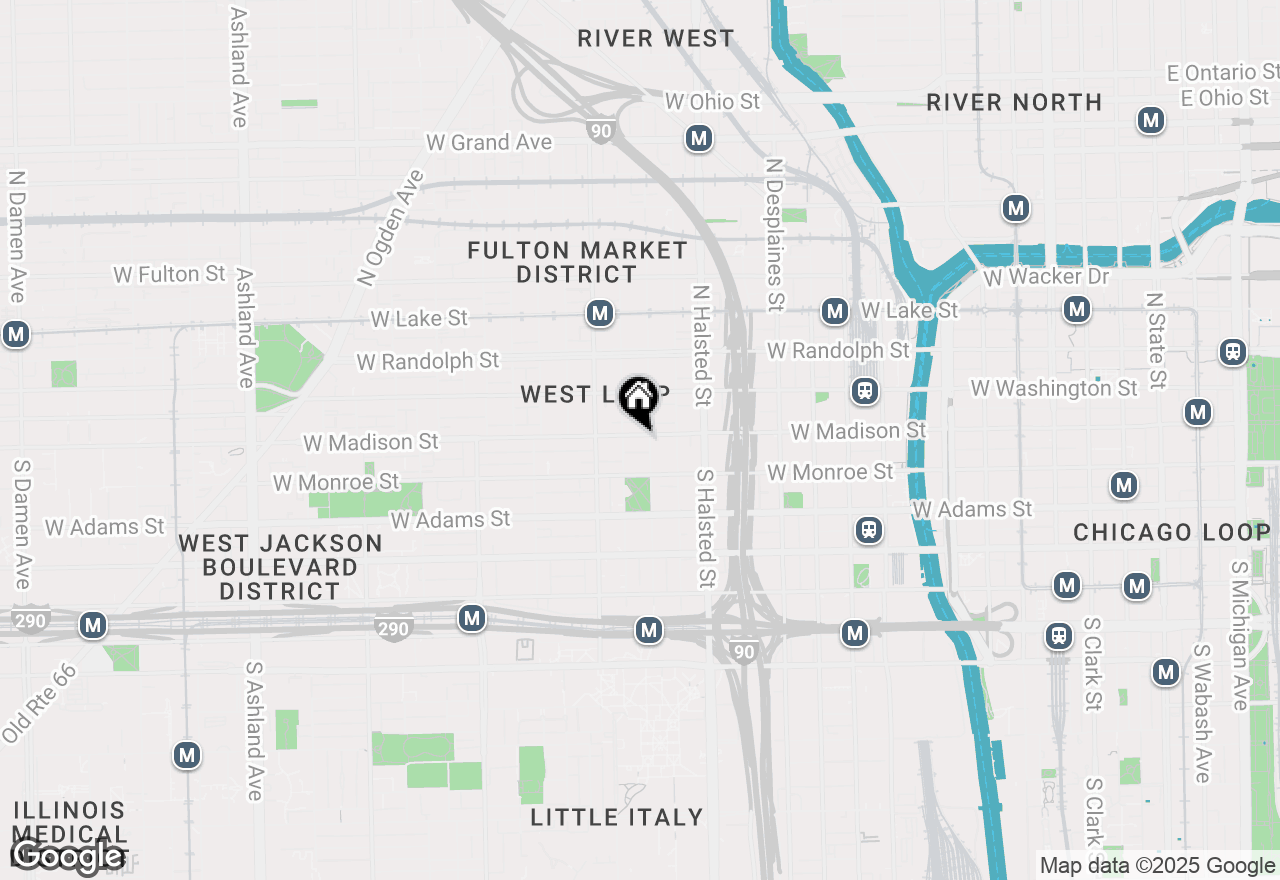 Map of 901 W Madison Street #416, Chicago, IL 60607
