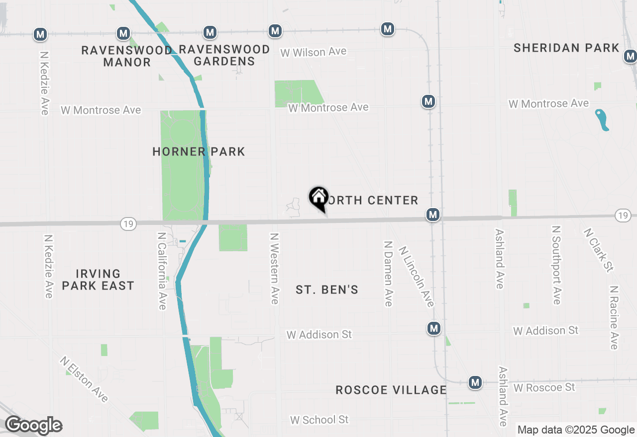 Map of 2224 W Irving Park Road #2, Chicago, IL 60618