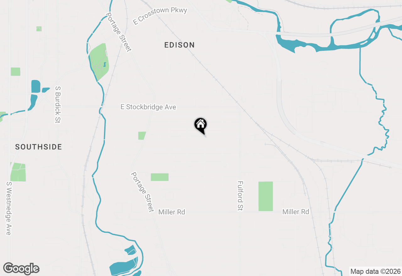 Map of 1313 Reed Avenue, Kalamazoo, MI 49001