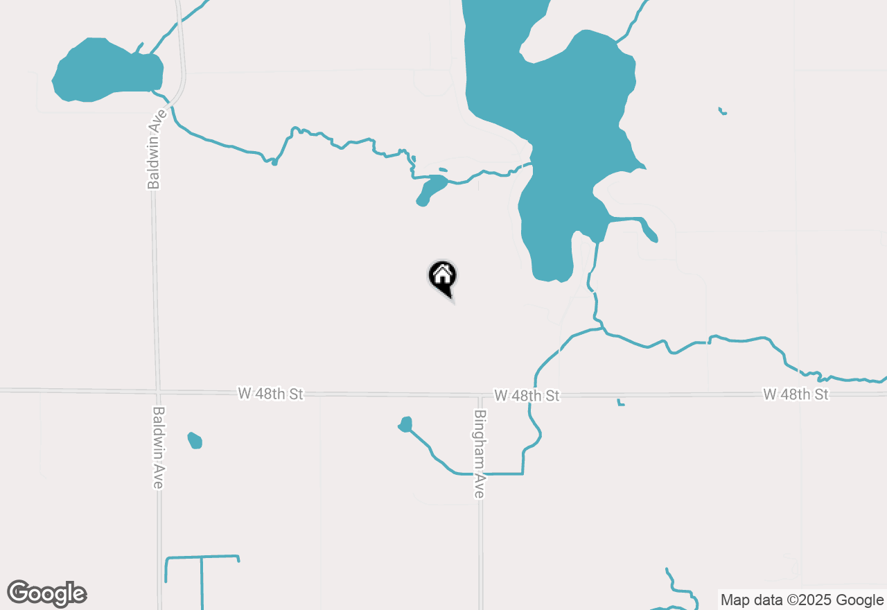 Map of 2487 W 48th Street, Fremont, MI 49412