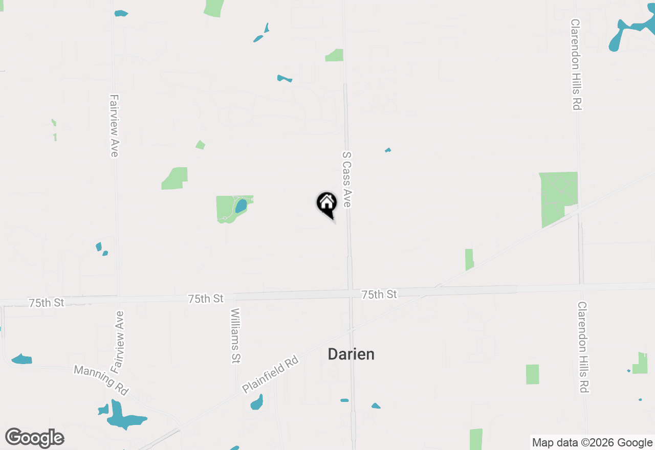 Map of 7209 Grant Street, Darien, IL 60561