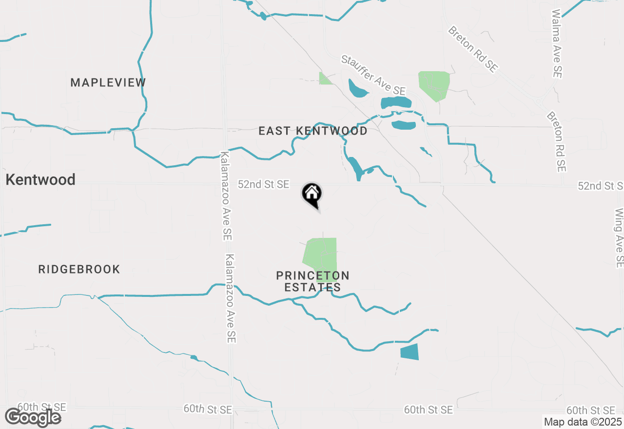 Map of 5352 Queensbury Drive Se, Kentwood, MI 49508