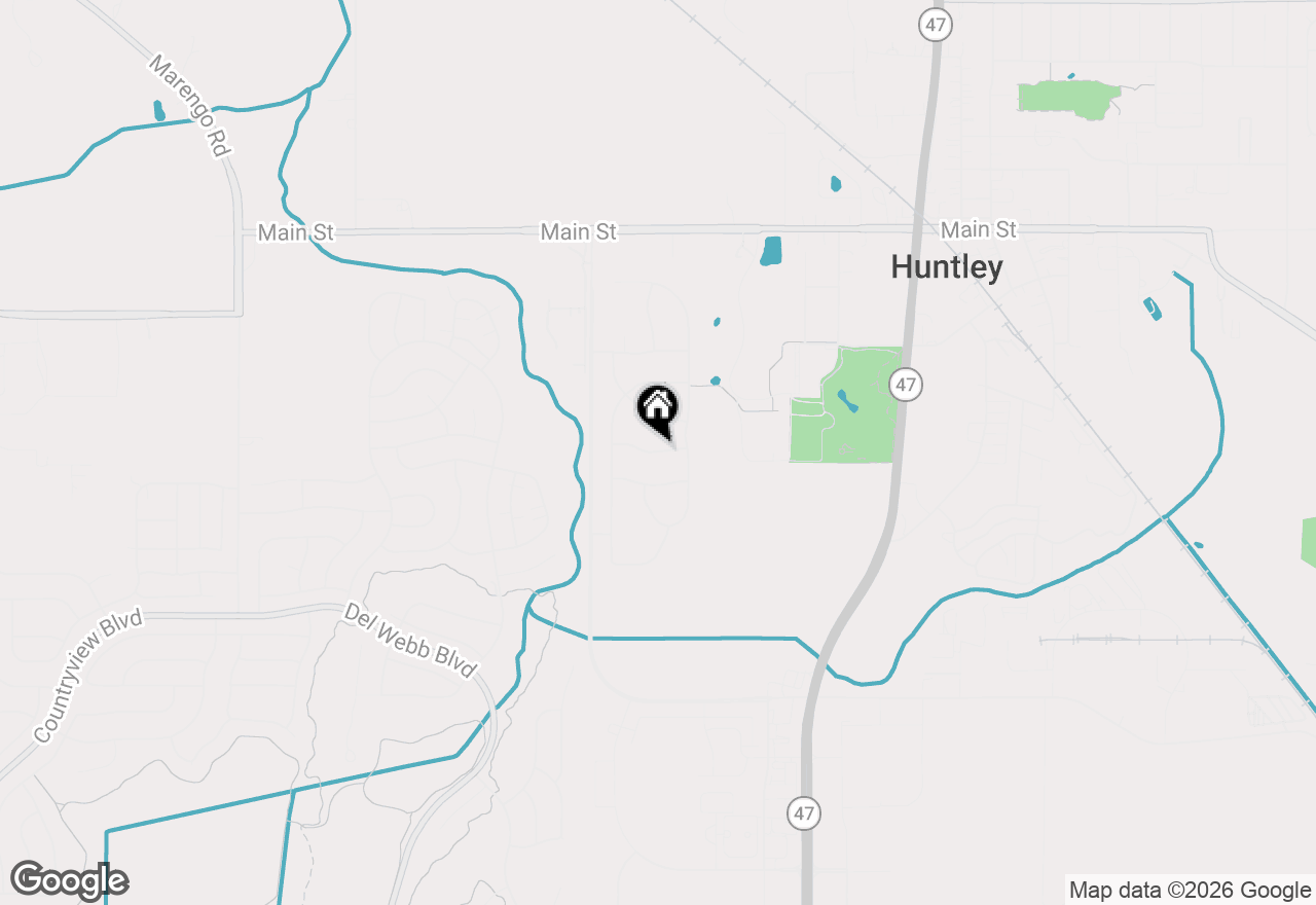 Map of 12475 Carver Lane, Huntley, IL 60142
