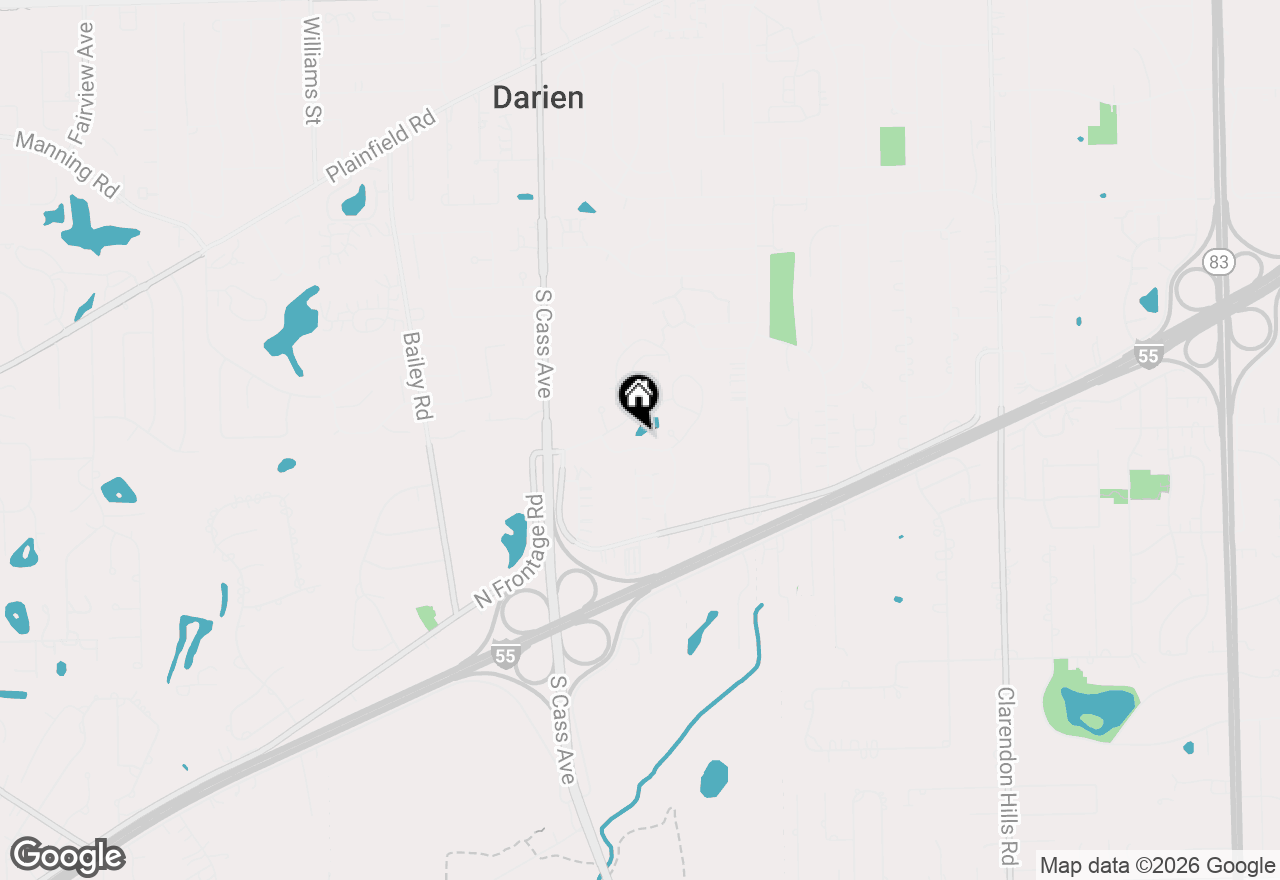 Map of 1052 Ripple Ridge Drive, Darien, IL 60561