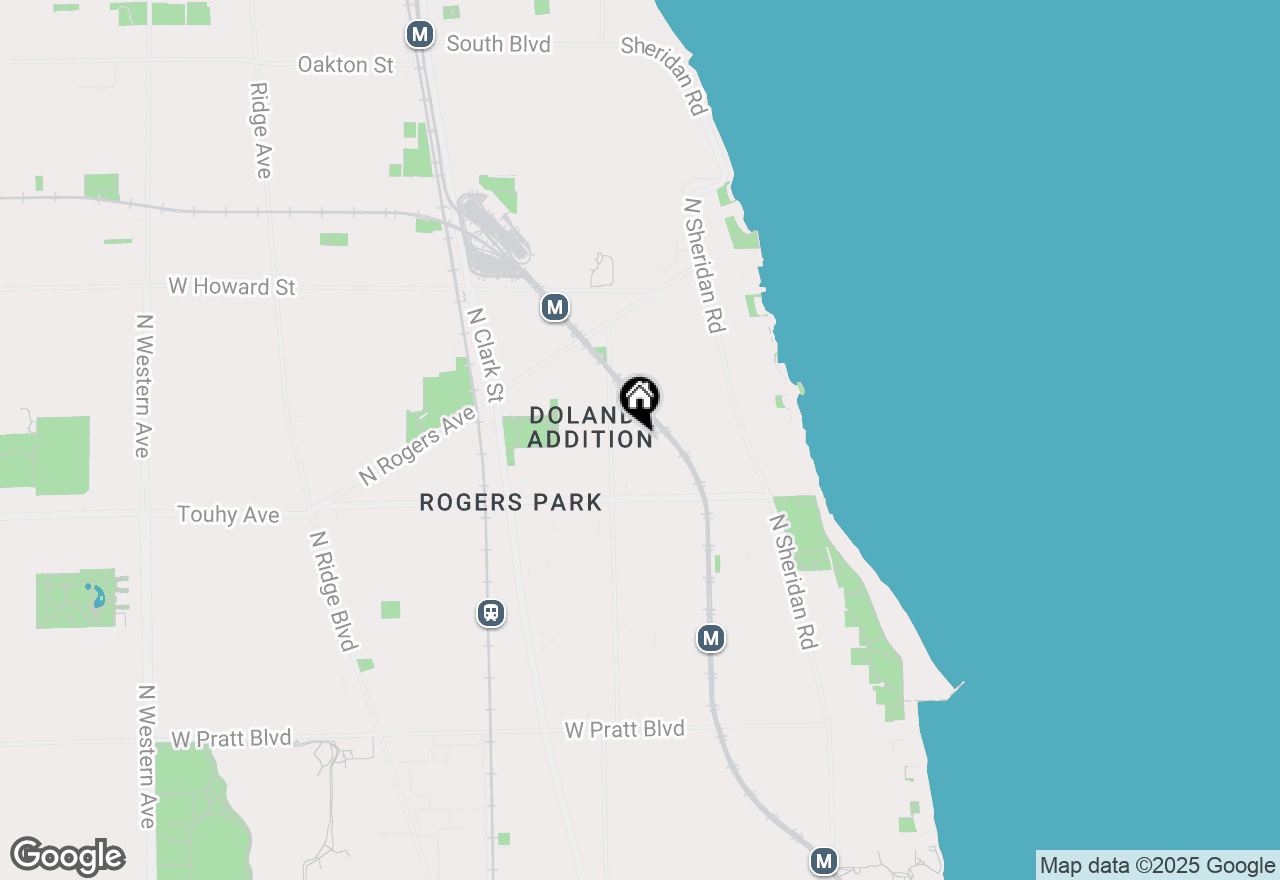 Map of 1521 W Sherwin Avenue #505, Chicago, IL 60626