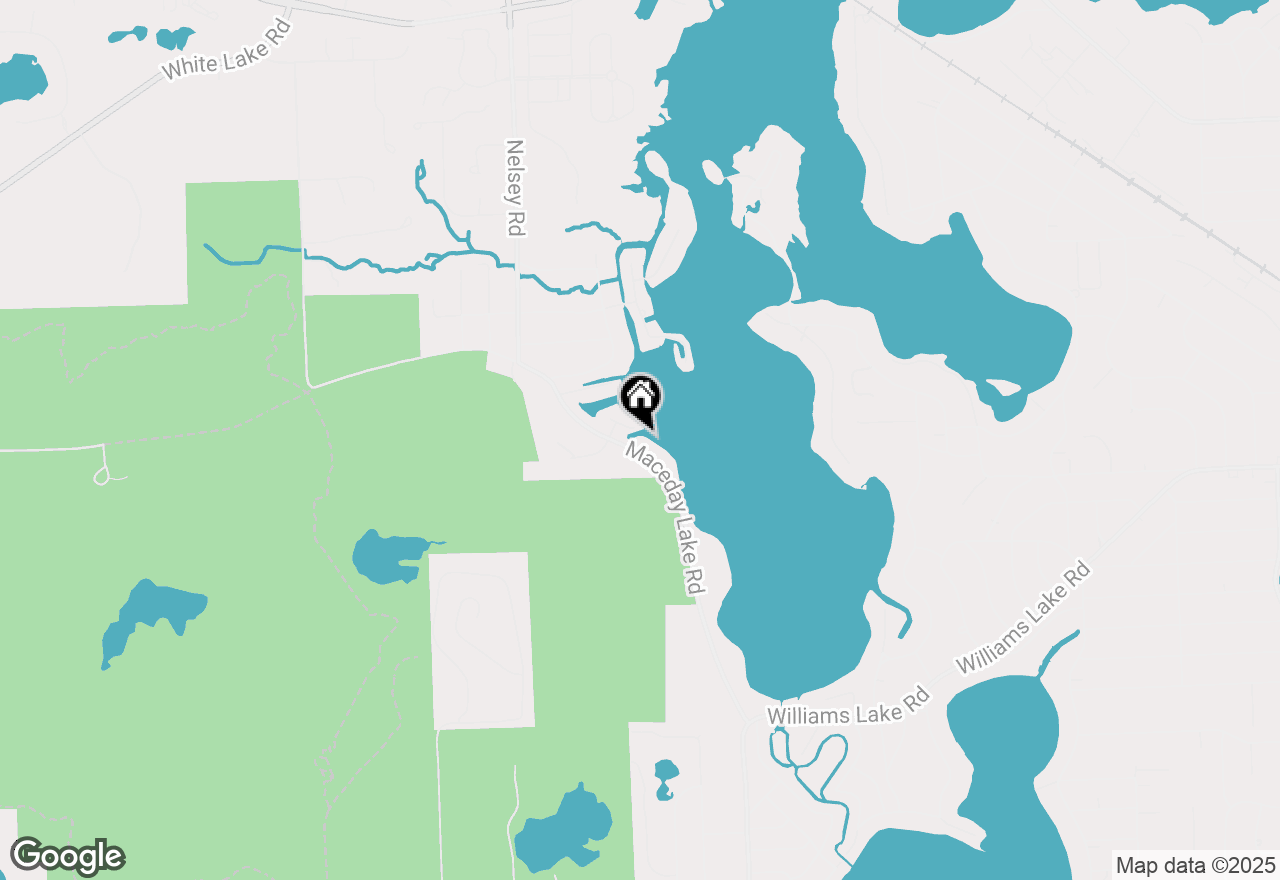 Map of 7660 Maceday Lake Road, Waterford, MI 48329