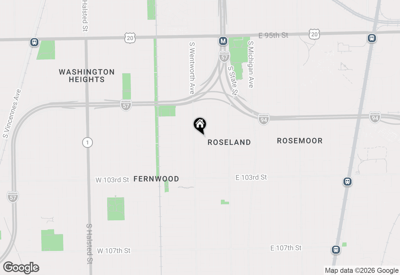 Map of 10044 S La Salle Street, Chicago, IL 60628