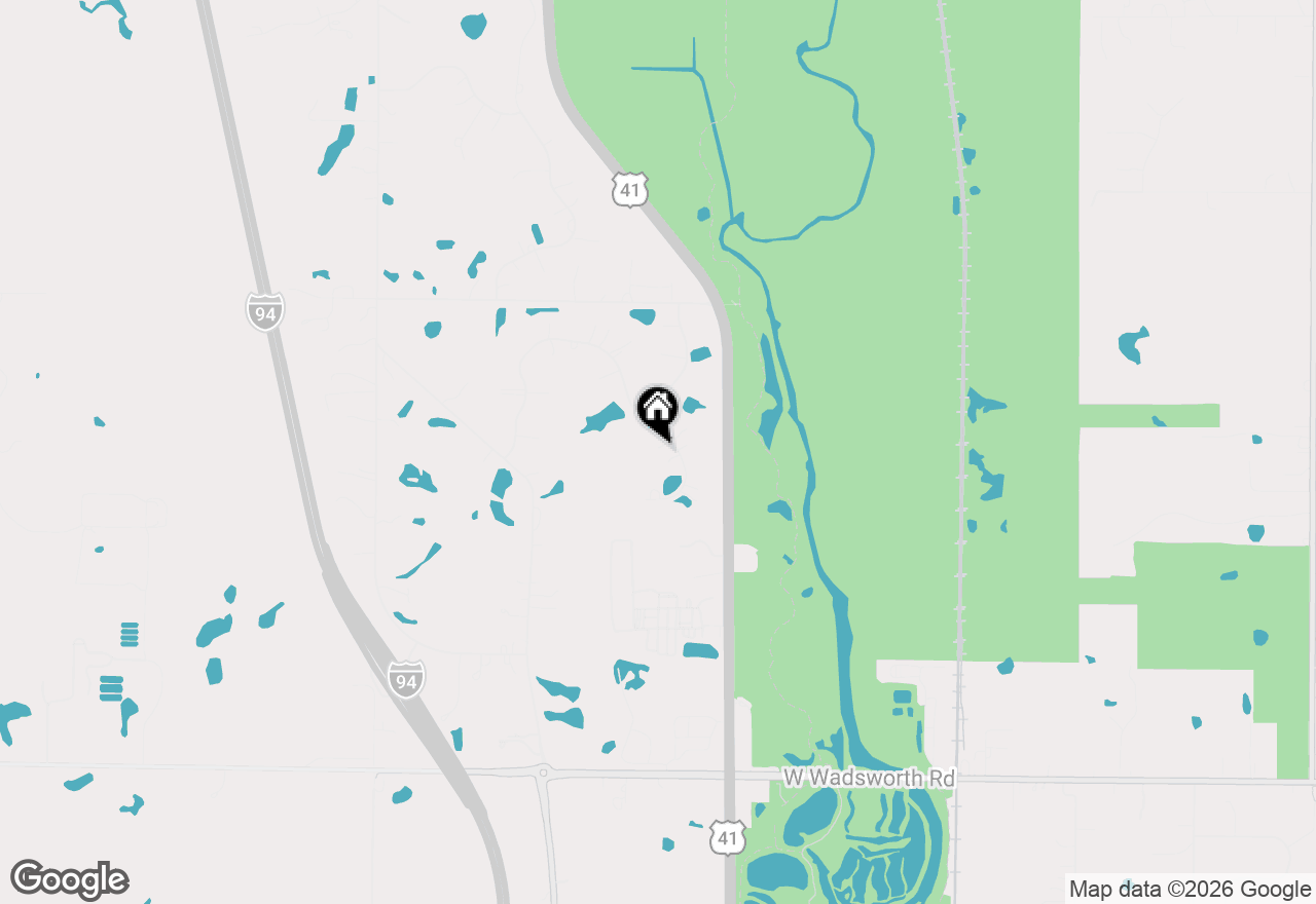 Map of 39598 Orchard Bluff Lane, Wadsworth, IL 60083
