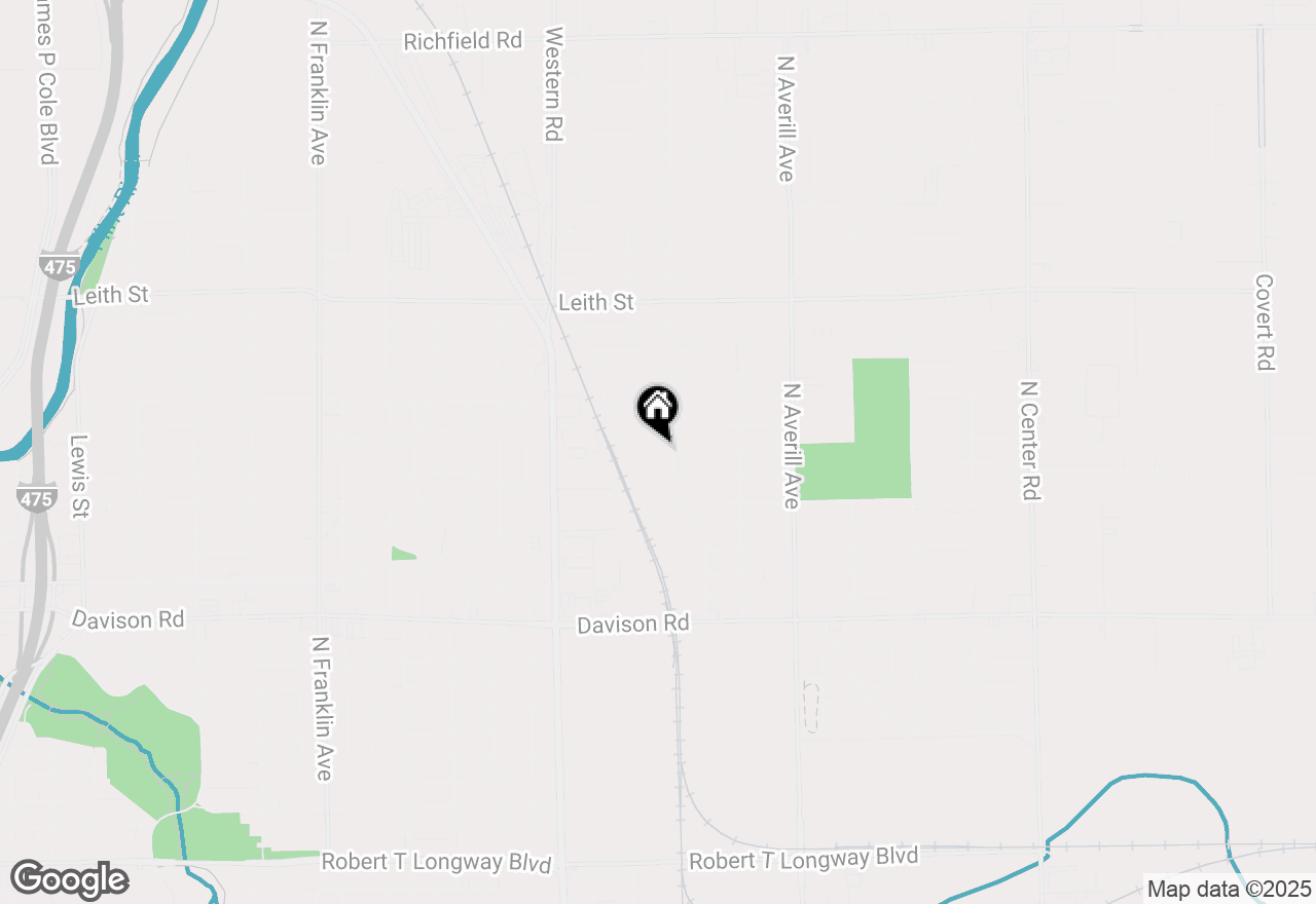 Map of 2427 Branch Road, Flint, MI 48506