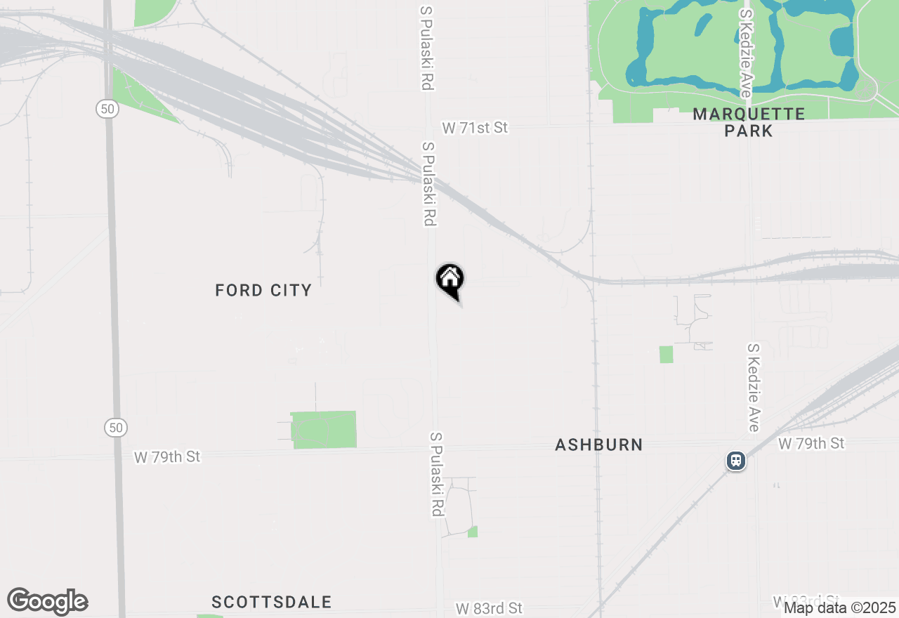 Map of 3912 W Hayford Street, Chicago, IL 60652