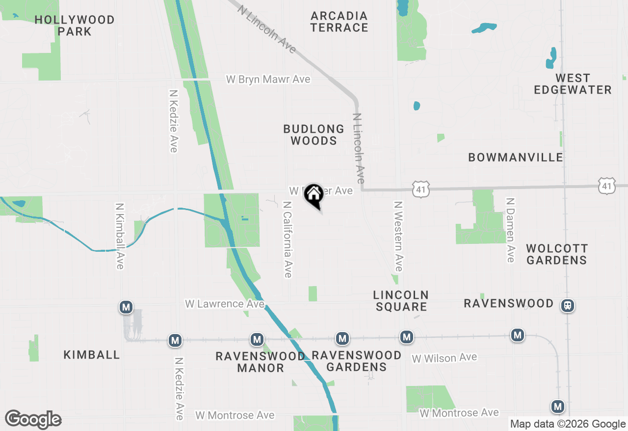 Map of 2700 W Carmen Avenue, Chicago, IL 60625