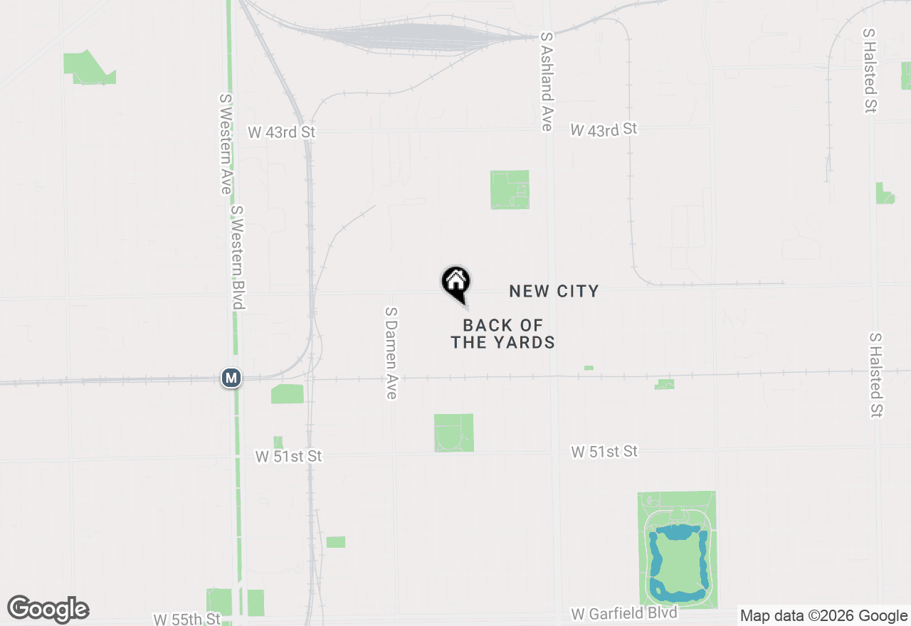 Map of 4731 S Honore Street, Chicago, IL 60609