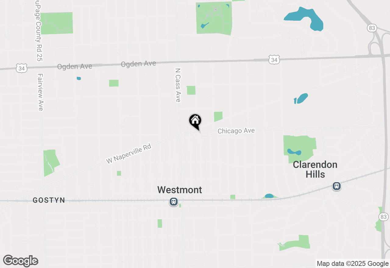 Map of 37 E Chicago Avenue, Westmont, IL 60559