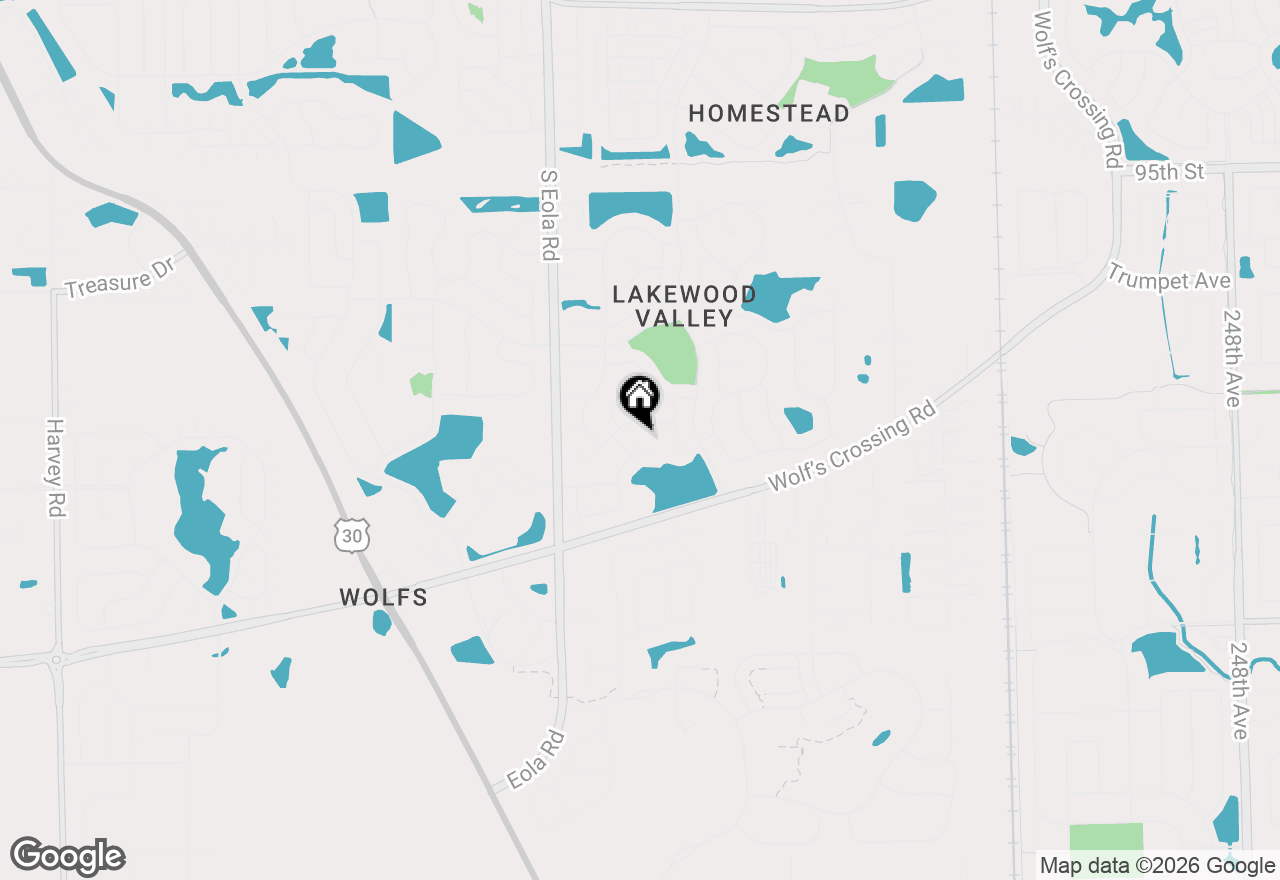 Map of 2588 Dickens Court, Aurora, IL 60503