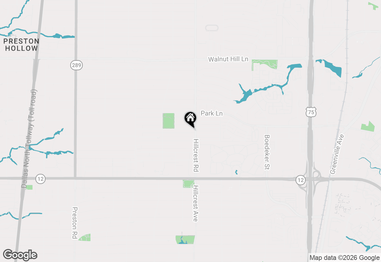 Map of 6828 Chevy Chase Avenue, Dallas, TX 75225