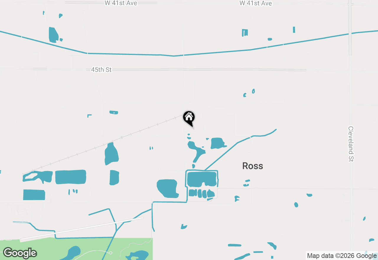Map of 3740 W 48th Place, Gary, IN 46408