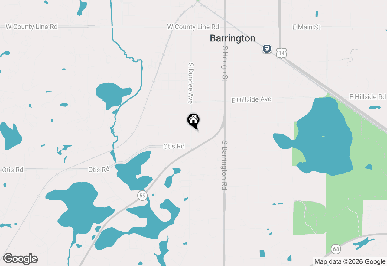 Map of 839 Dundee Avenue, Barrington, IL 60010