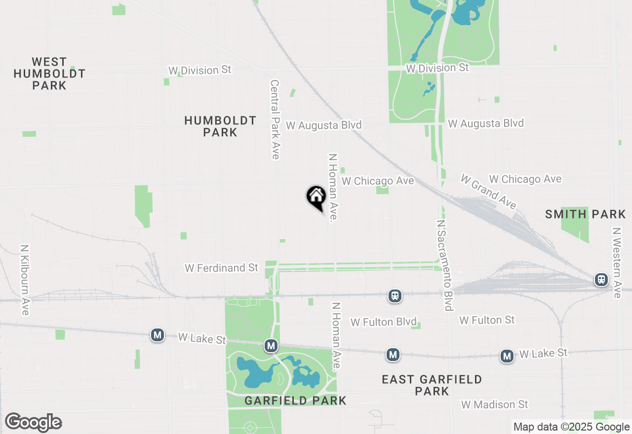 Map of 644 N Trumbull Avenue, Chicago, IL 60624