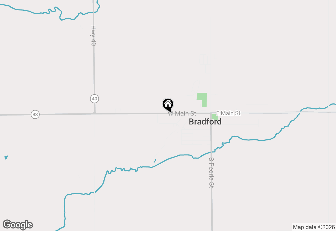 Map of 431 W Main Street, Bradford, IL 61421