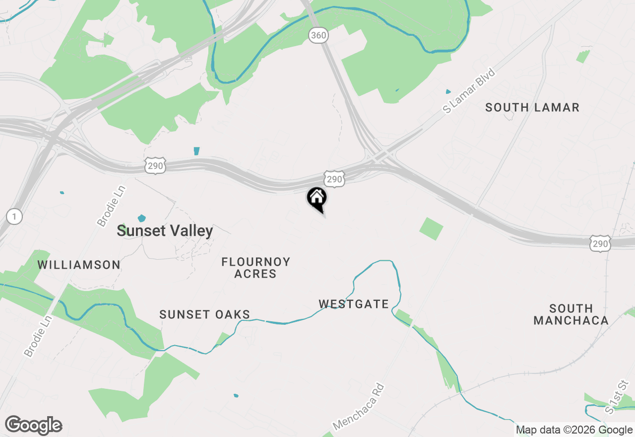 Map of 2705 Windswept Cv #201, Austin, TX 78745