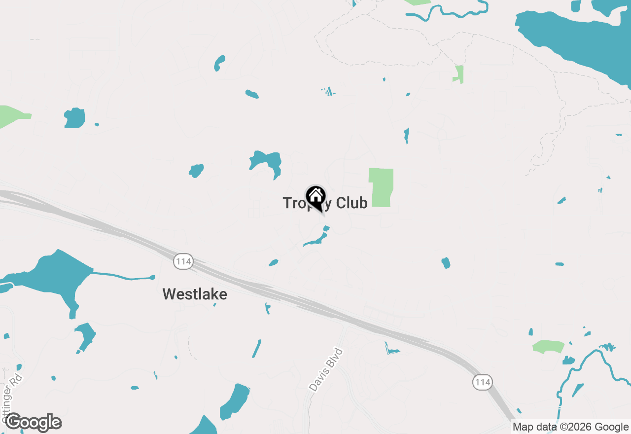 Map of 3 Hamper Court, Trophy Club, TX 76262