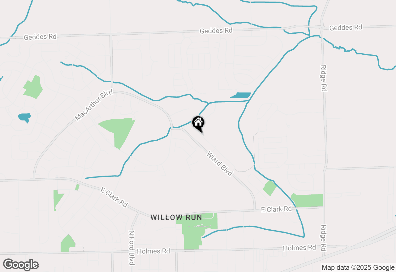 Map of 1631 Harvest Lane, Superior Twp, MI 48198