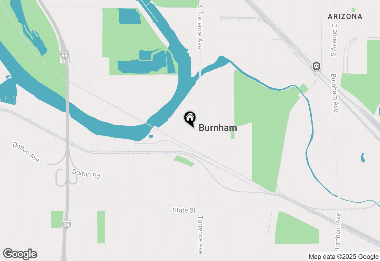 Map of 14112 S Hoxie Avenue, Burnham, IL 60633