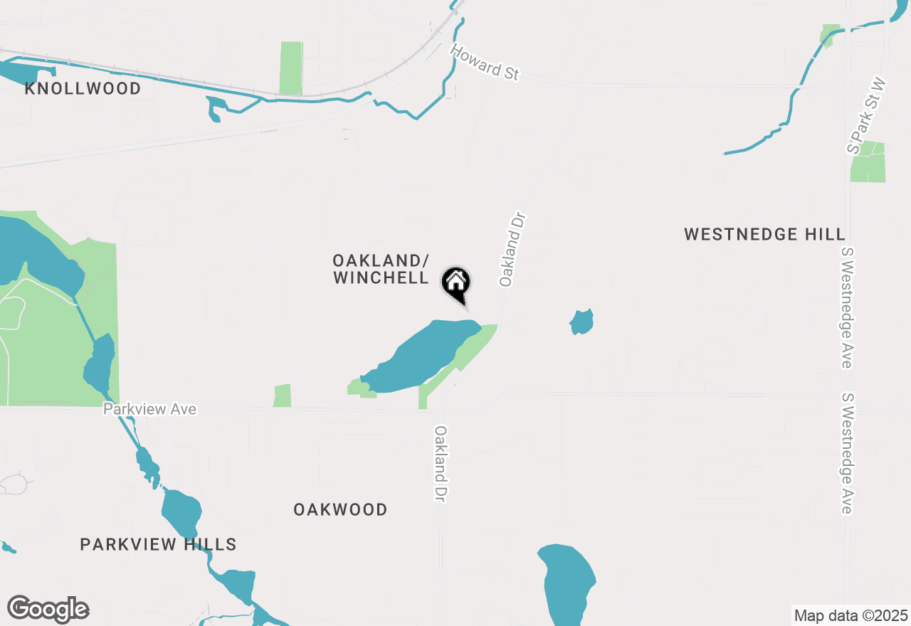 Map of 2015 Chevy Chase Boulevard, Kalamazoo, MI 49008
