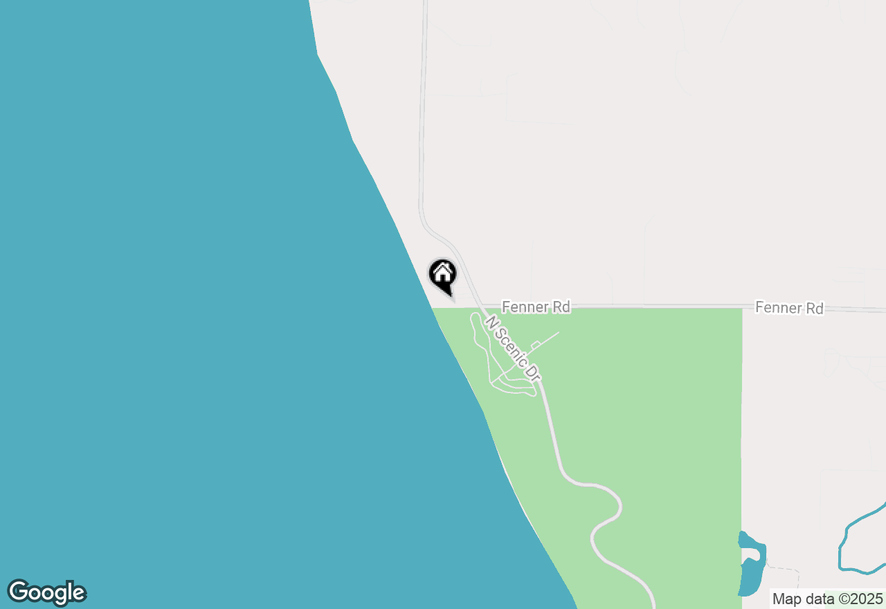 Map of 611 Scenic Drive, Muskegon, MI 49445