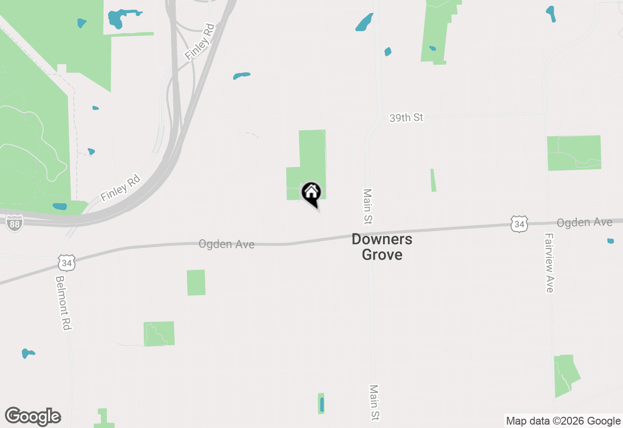Map of 4043 Saratoga Avenue #222, Downers Grove, IL 60515