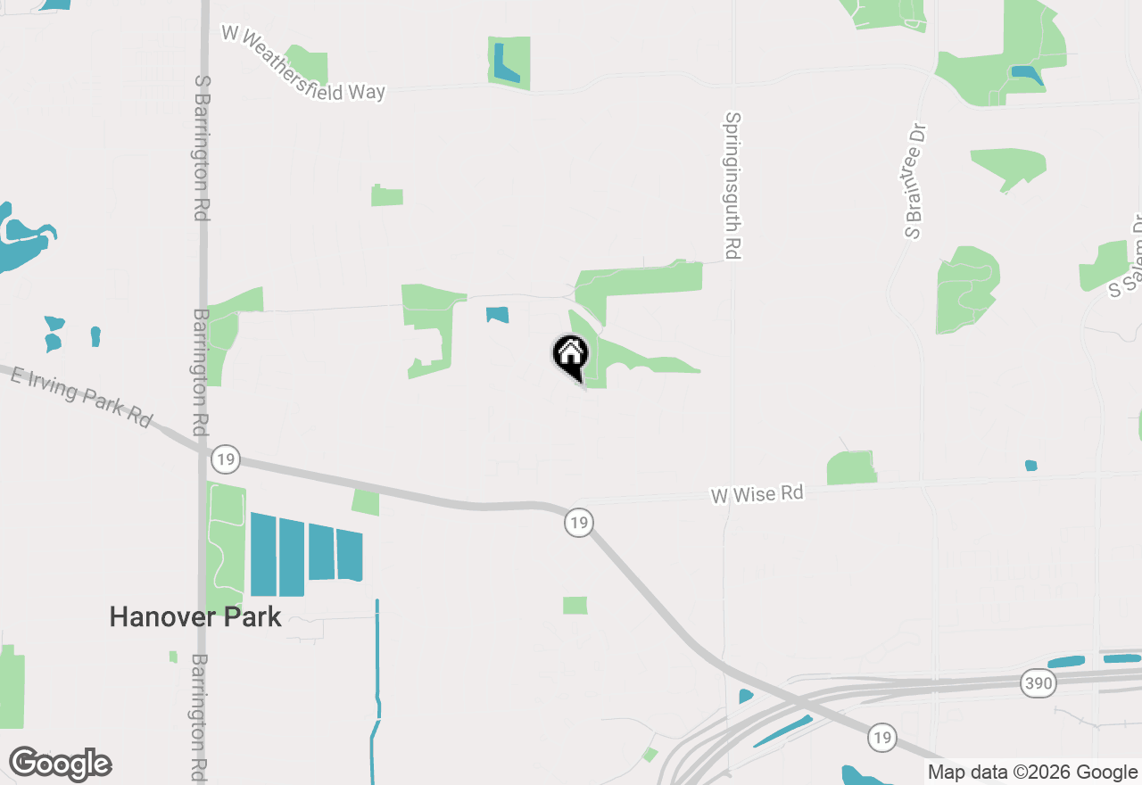 Map of 699 Canterbury Drive, Hanover Park, IL 60133