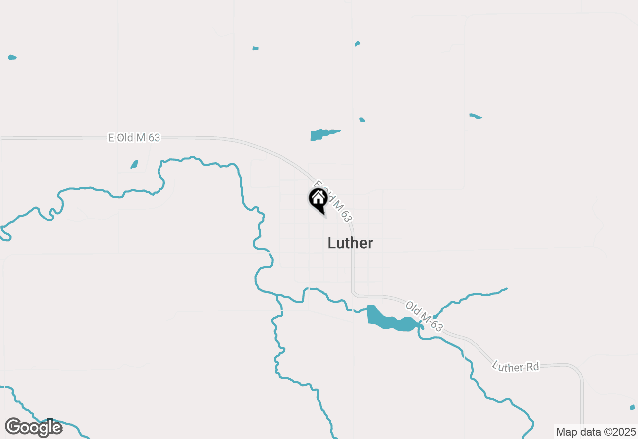 Map of 603 River Street, Luther, MI 49656