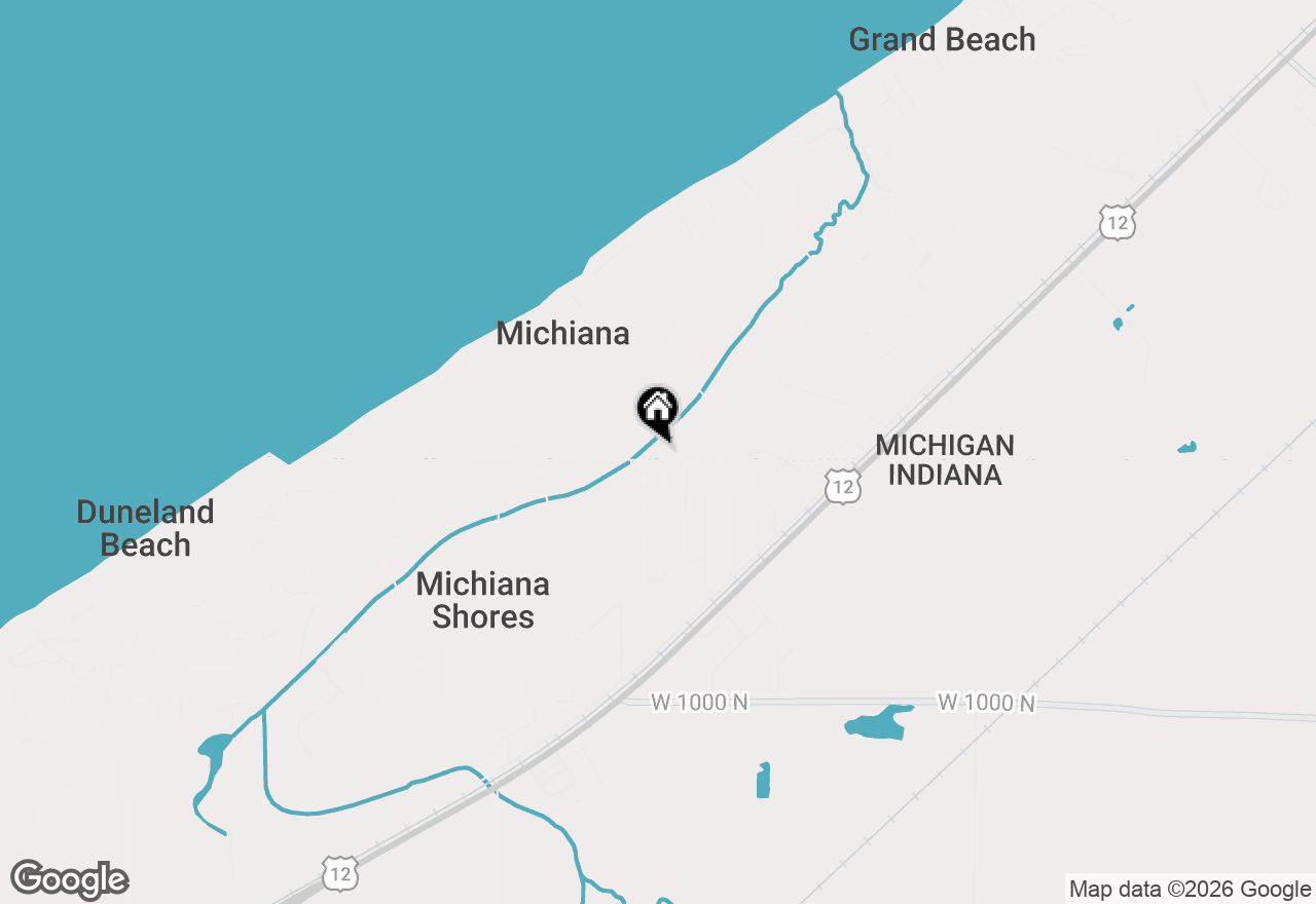 Map of 4004 Creek Drive, New Buffalo, MI 49117