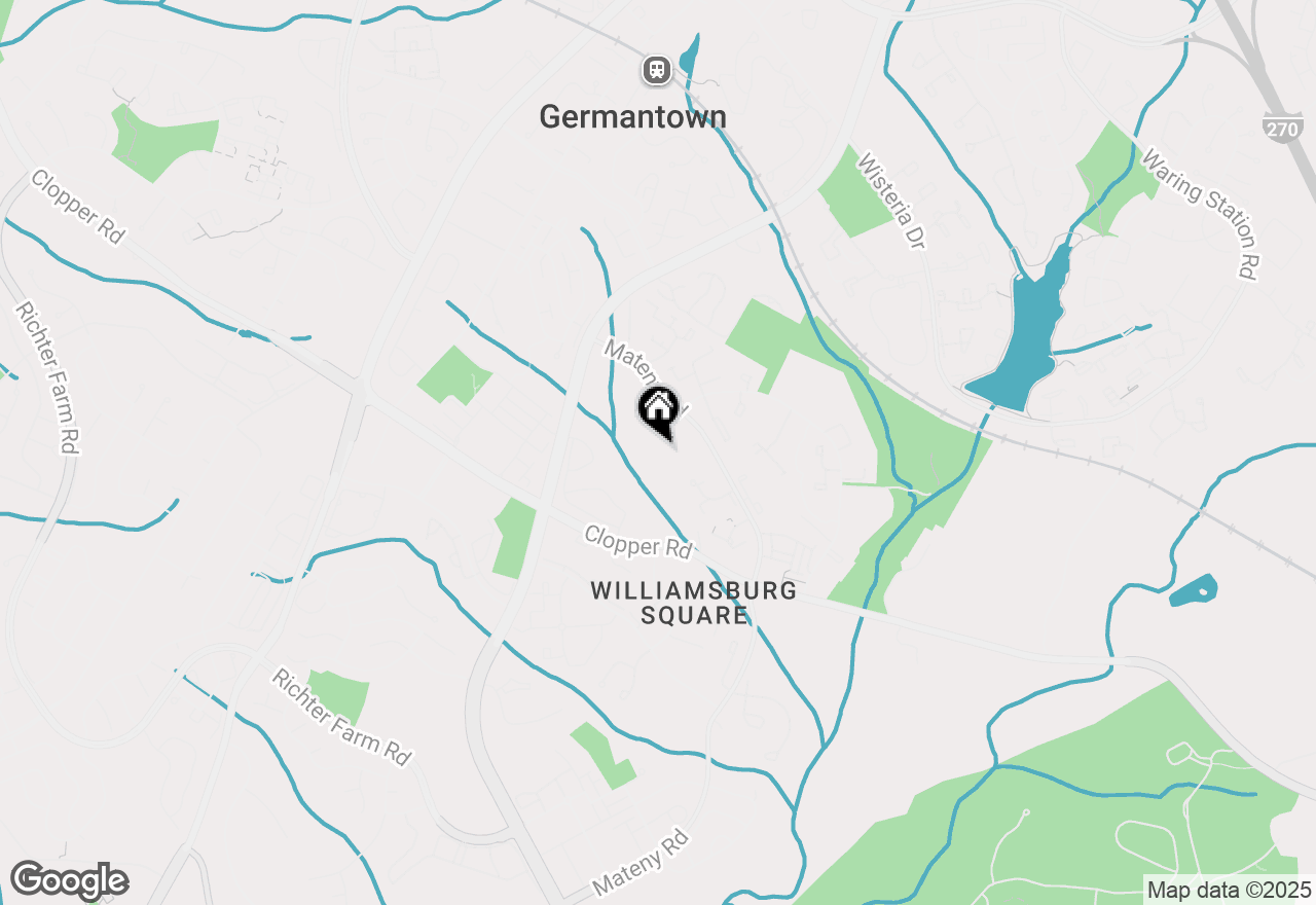 Map of 18719 Harmony Woods Lane, Germantown, MD 20874