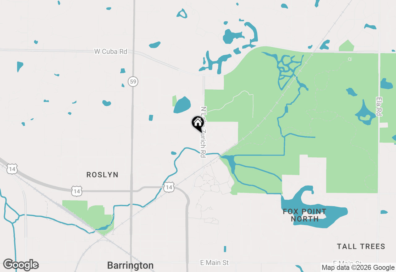 Map of 983 Bosworthfield Road, Barrington, IL 60010