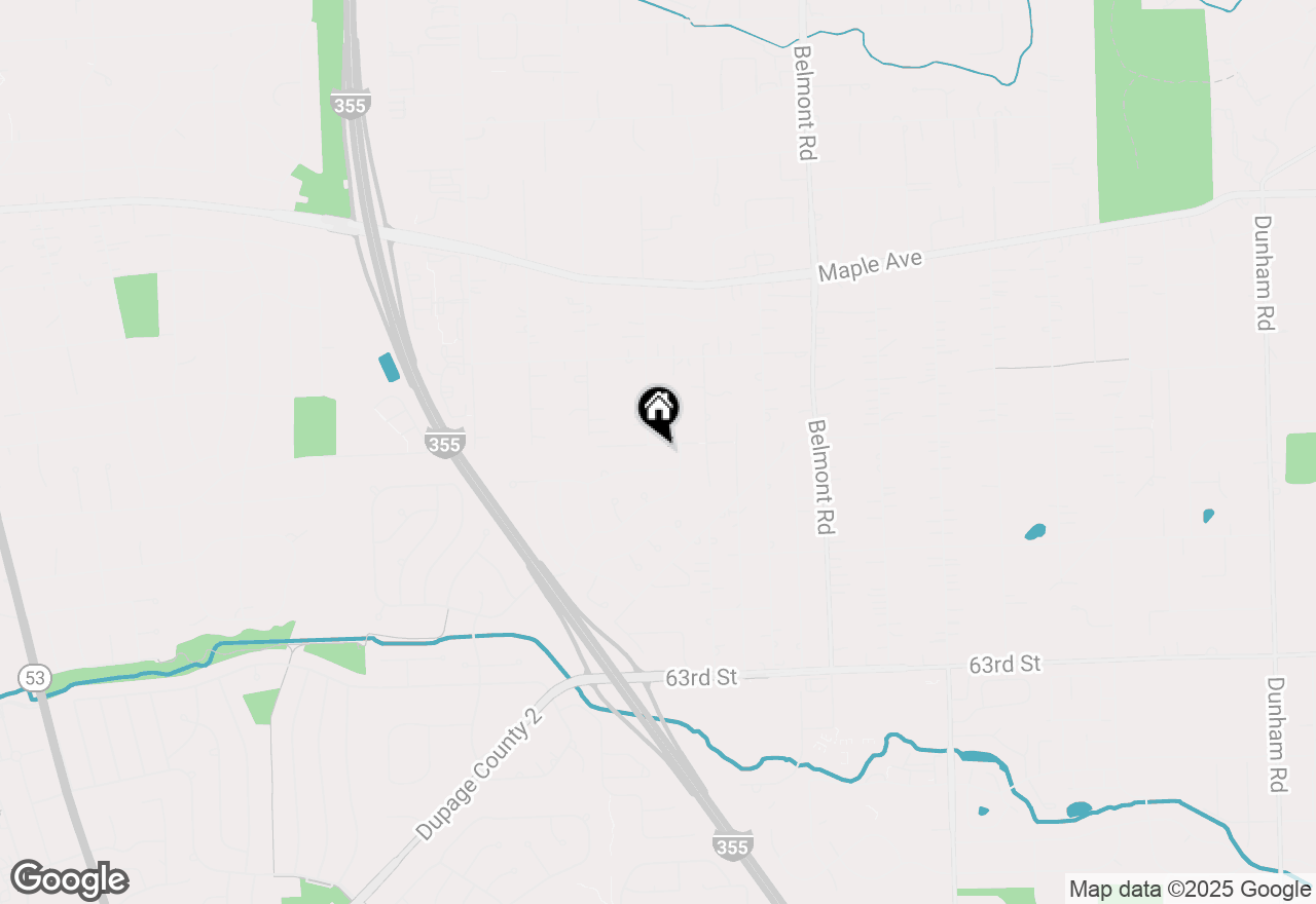 Map of 2419 59th Street, Woodridge, IL 60517