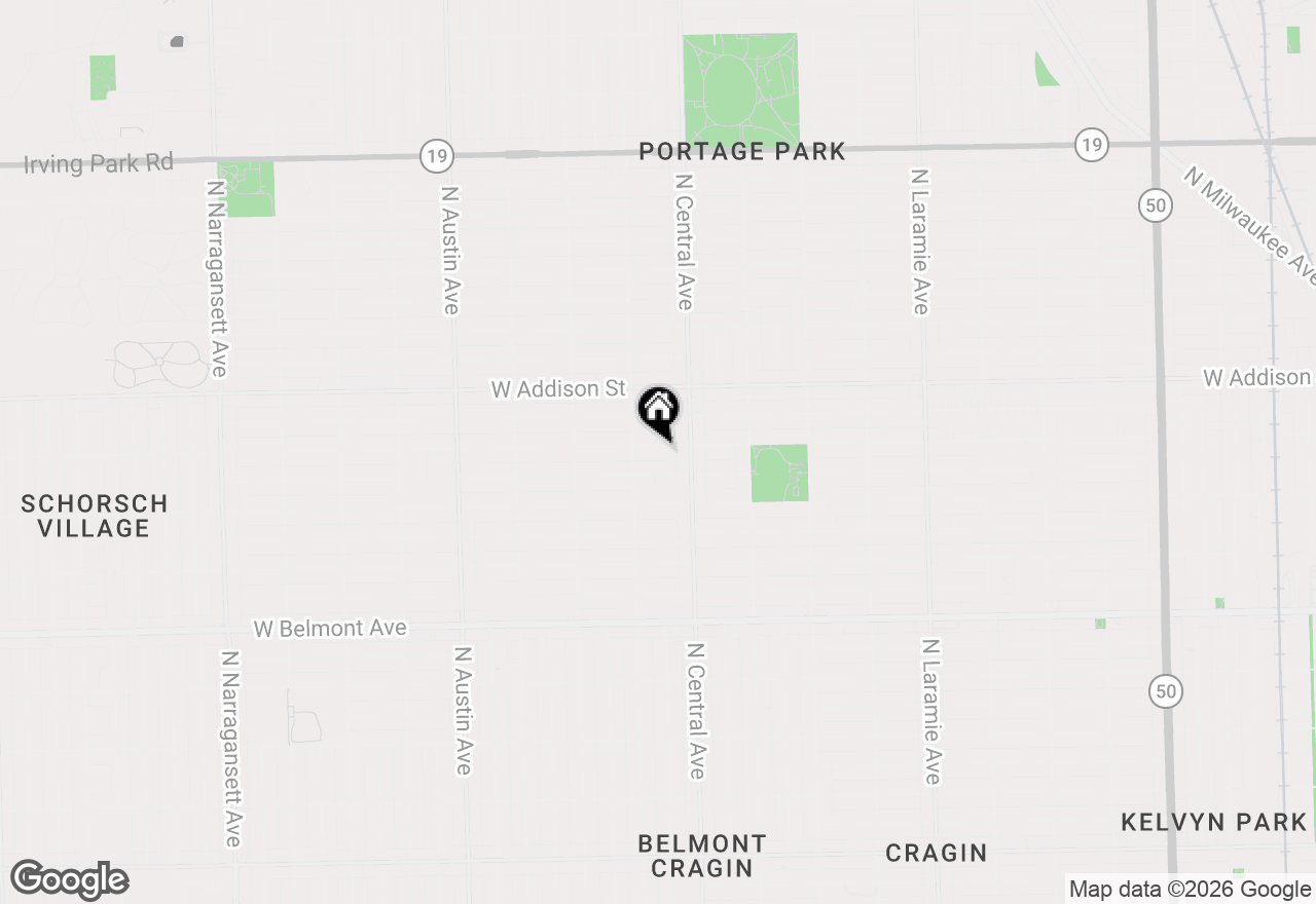 Map of 5633 W Cornelia Avenue, Chicago, IL 60634
