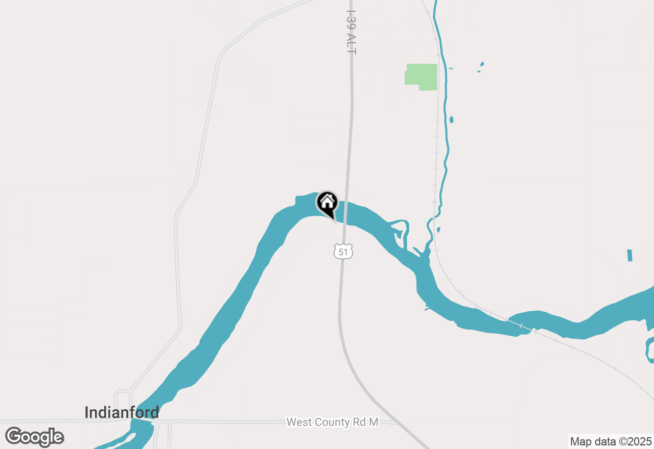 Map of 9727 N Blackhawk Drive, Edgerton, WI 53534